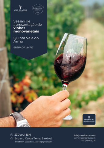 Sessão de apresentação de vinhos monovarietais
